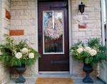 Front door urns