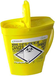 Sharpsafe 0.45 litre Sharp Bin : Amazon.co.uk: Health ...