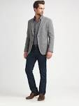 Grey Jackets Blazers for Men - Jabong