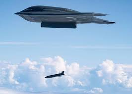 U.S. Pacific Air Forces Flex B-2 Stealth Bomber LRASM Capability