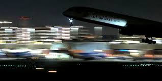 CAUGHT ON CAMERA: Aircraft equipment falls during takeoff in Las Vegas