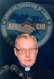 Introduction: Msgr. George G. Higgins worked in the Social Action Department of the National Catholic Welfare Conference (later re-named the United States ... - Higgins-with-AFLCIO
