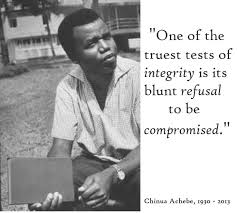 Chinua Achebe | Literature | Pinterest | Falling Apart, Meme and Quote via Relatably.com