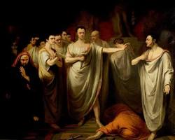 Image of Assassination of Julius Caesar depiction