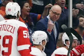 Jeff Blashill coaching the Chicago Blackhawks