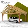 Garage en bois - m