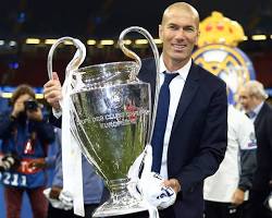 Image of Zinedine Zidane as Real Madrid coach