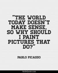 Arts Quotes on Pinterest | Art Quotes, Pablo Picasso and Goethe Quotes via Relatably.com