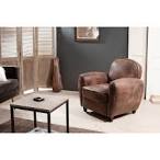 Fauteuil club microfibre - m