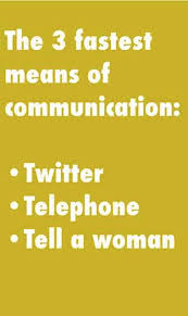 21 Famous and Funny Communication Quotes. Share Away! via Relatably.com