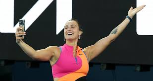 Sabalenka captures legendary selfie with Federer, Rod Laver