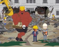 South Park Halloween Episode Skewers Trump's White House Demolition