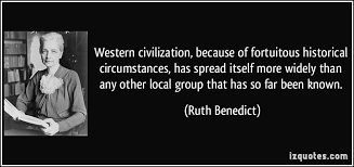 Western civilization, because of fortuitous historical ... via Relatably.com