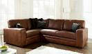 Leather sofas corner units