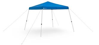 Ozark Trail Instant Slant Leg Canopy  Blue  10 ft x 10 ft