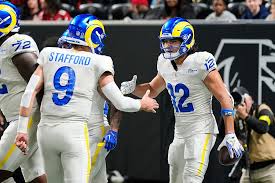 Matthew Stafford and Puka Nacua inch closer to a single season standard the NFL has never seen