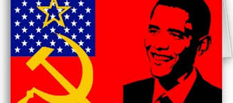 Image result for obama communist flag