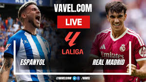 Espanyol vs Real Madrid LIVE Score Updates (0-0)