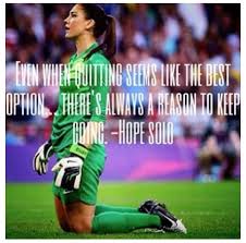 Hope Solo Quotes. QuotesGram via Relatably.com