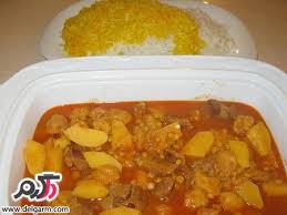 نتیجه تصویری برای خورش سیب