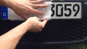 Bildergebnis für nummernschildhalter