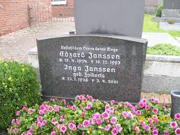 Grab von Inga Janssen (geb. Folkerts) (27.01.1926-03.04.2001 ... - lv034