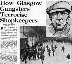 Under Billy Fullerton&#39;s leadership, the Bridgeton Billy Boys ran &#39;American-style&#39; protection rackets, terrorising shopkeepers and publicans - GlasgowGangs-1w