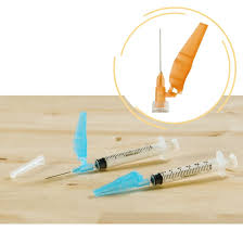 Monoject Hypodermic Syringes with Safety Needles