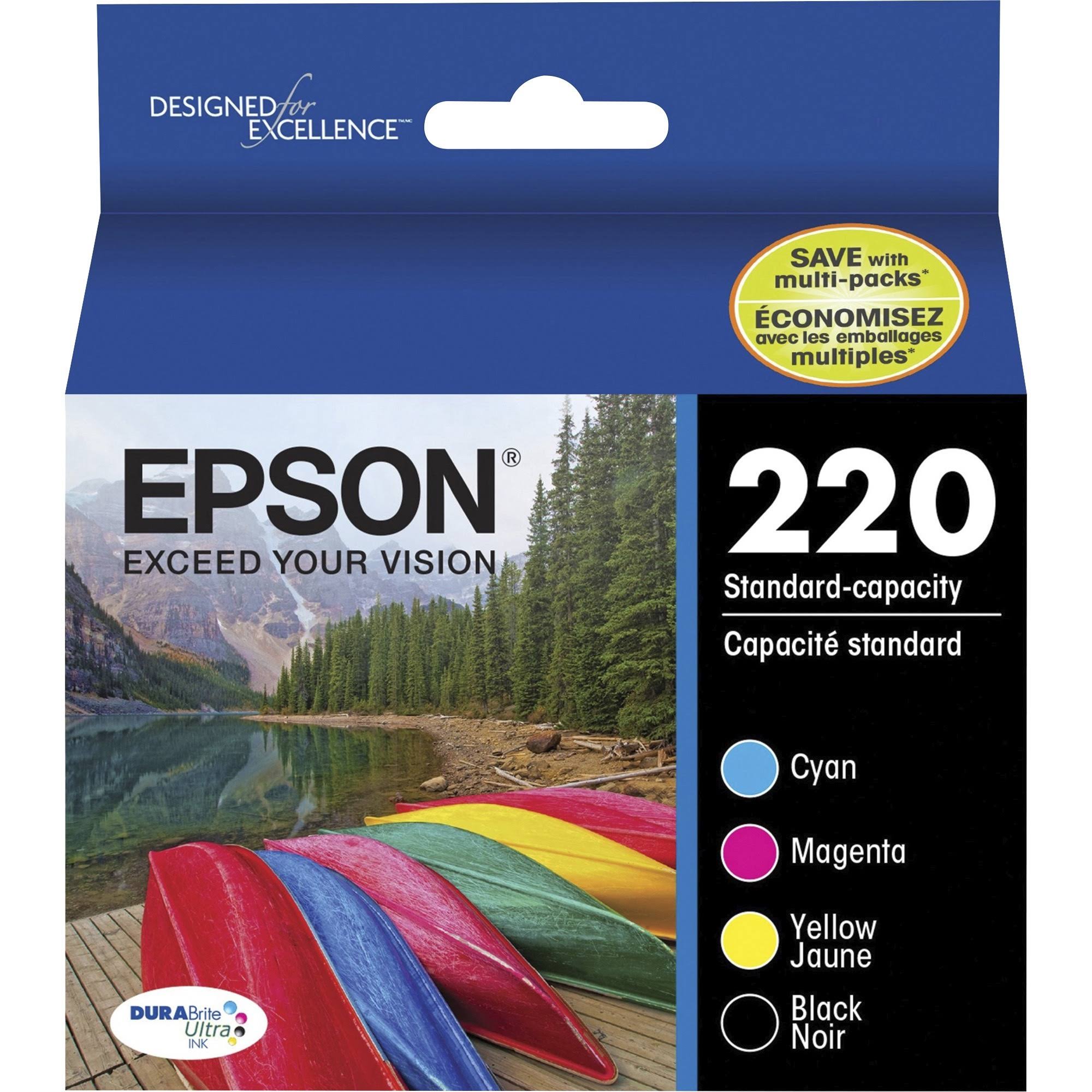 Epson DURABrite Ultra 220 Original Standard Yield Inkjet Ink Cartridge