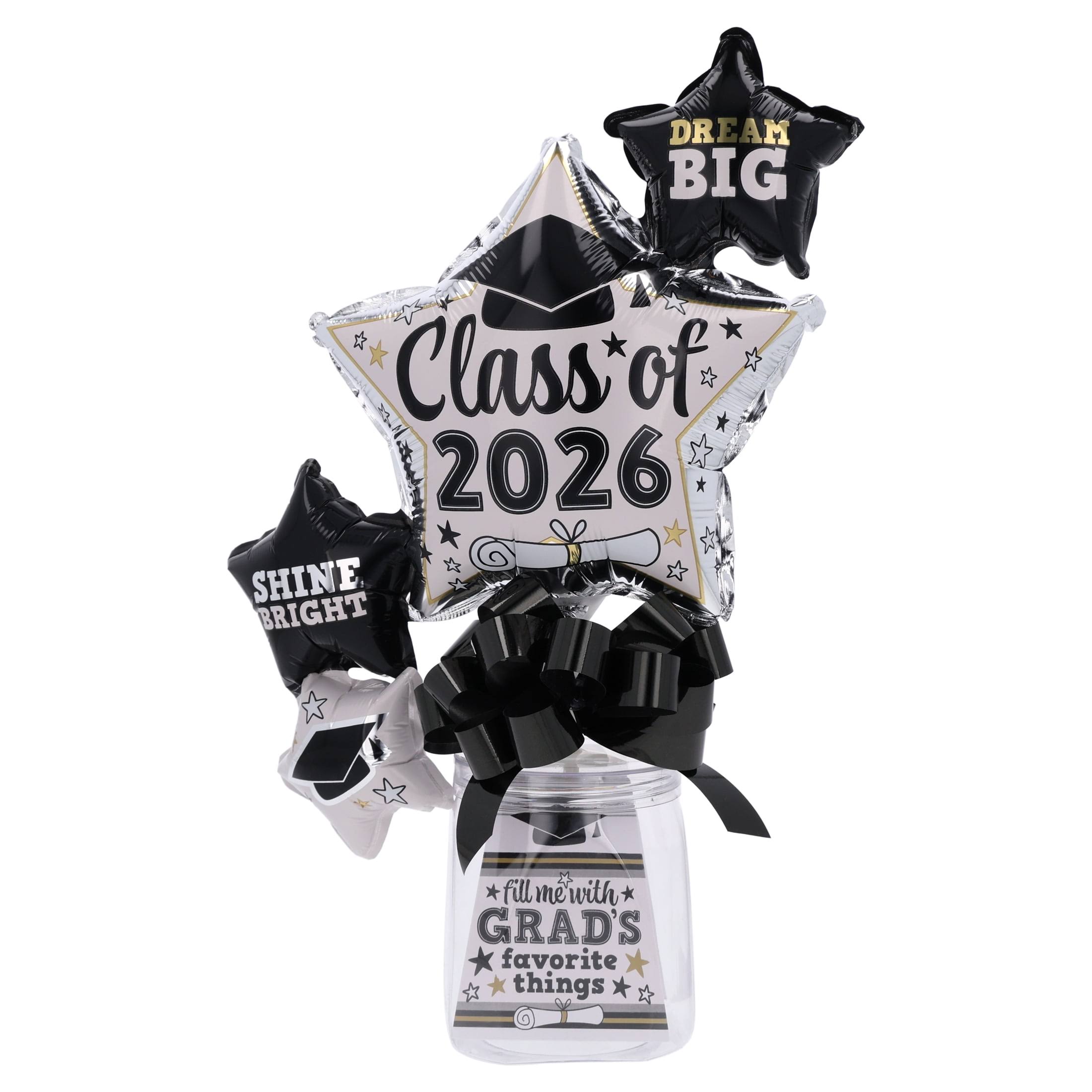 Class of 2026 Fillable Container Gift Set with Balloons