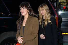 Jennifer Lawrence and Dakota Johnson's Stylish Girls' Night Out
