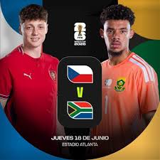 Czech Republic vs South Africa: cuándo, dónde y cómo ver el partido