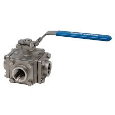 MS-3WTC 3-Way Sanitary Steel Ball Valves | Strahman Group