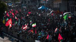 اینجا نجف؛ سیل جمعیت در سوگ قائد شهید+ تصاویر