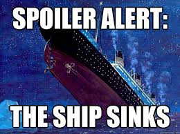 Image result for spoiler alert