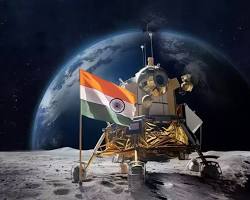 Image of India's Moon landing, 2023