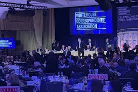 Shots fired as gunman charges toward ballroom at White House correspondents' dinner. Trump unharmed