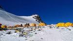 Mount Everest, the high-altitude rubbish dump