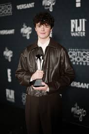 Owen Cooper Picks up Best Supporting Actor in the Night’s Best Leather Moment at the 2026 Critics Choice Awards