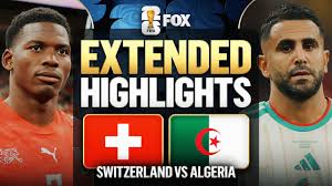 Switzerland vs Algeria Extended Highlights 🌎🏆 2026 FIFA World Cup™ | Round of 32
