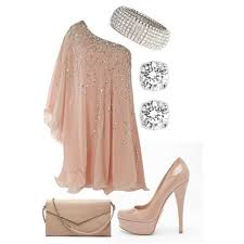 Image result for pink dress outfit