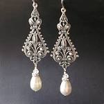 Filigree earrings