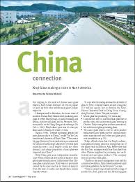 an article on China