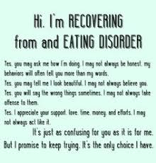 Bulimia Recovery on Pinterest | Eating Disorder Recovery, Ed ... via Relatably.com