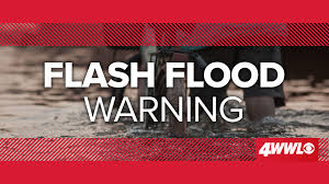 Flash flood warning in Tangipahoa Parish