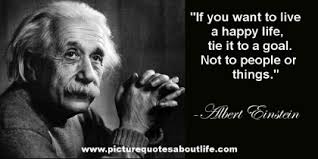 Albert Einstein Quote Happy - albert einstein quote happy with ... via Relatably.com