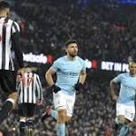 trick Sergio Aguero City march