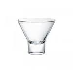 Stemless martini glasses