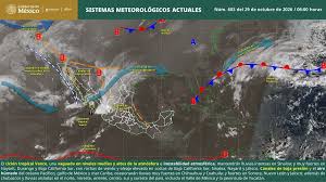 ‘Vance’ se intensifica otra vez a tormenta tropical; está frente a costas de Jalisco y Nayarit