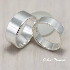 925 Sterling Silver Flat Ring (4mm - 8mm width, Flat style) – Aolani Hawaii